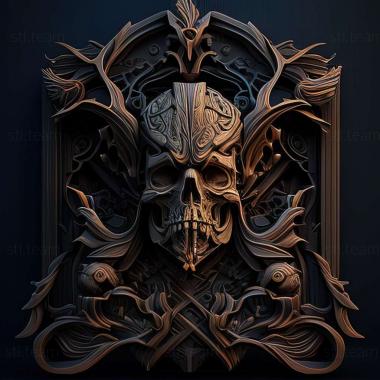 3D модель Гра Iratus Lord of the Dead (STL)